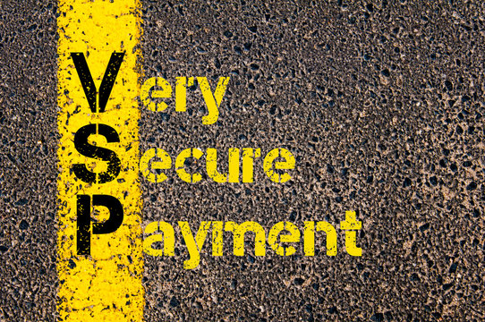 Accounting Business Acronym VSP Very Secure Payment