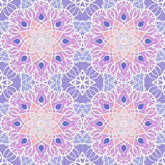 Abstract vintage pattern. Good for tiles, printing on paper and fabric.