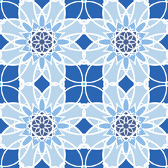 Abstract vintage pattern. Good for tiles, printing on paper and fabric.