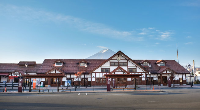 Kawaguchiko station, Japan