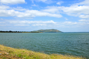 Pasak Dam Lakes in Lopburi ,Thailand.