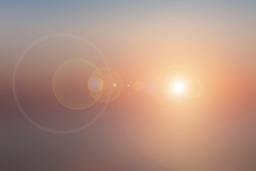 Abstract blurred background sunset
