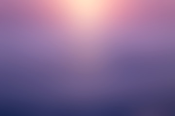 Abstract blurred background sunset