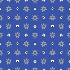 Seamless colorful background with abstract geometric shapes