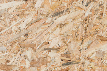 wooden veneer board crate background made from recycle scantling lumber, wood rough grain surface texture background, Wood chipboard texture, abstract background