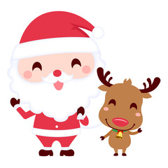 サンタクロース　トナカイ　キャラクター