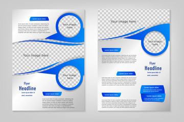 Flyer template design