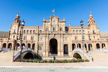 Naklejka premium Spanish Square Seville