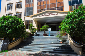 The main entrance to the National Oceanographic Museum