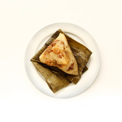 Asian Chinese rice dumplings or zongzi