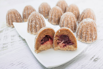 Small homemade candies