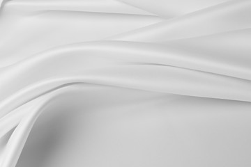 White silk material texture