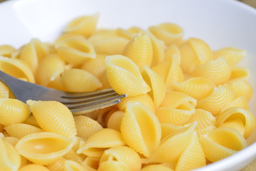 Cooked pasta