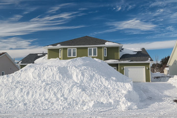 Fototapeta premium Giant Snowbank