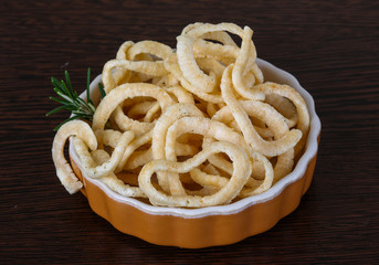 Fried onion rings