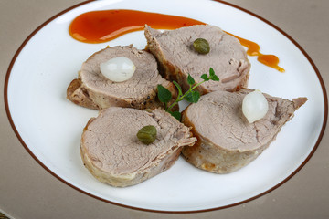 Baked pork