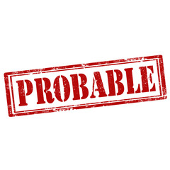 Probable-red stamp