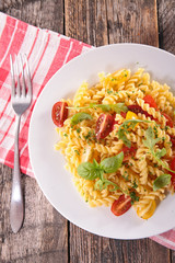 vegetable pasta salad