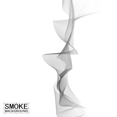 Vector abstract smoke background.