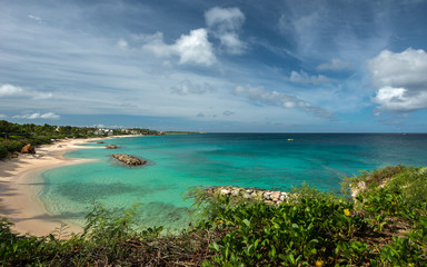 Fototapeta na wymiar Barnes Bay, Anguilla Island