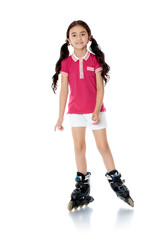 girl on roller skates