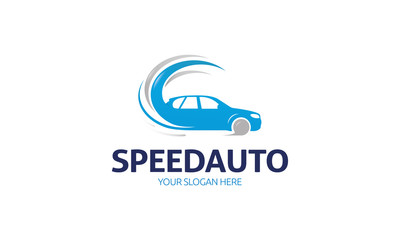 Fototapeta premium Speed Auto Logo