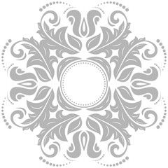 Damask Vector Oriental Pattern