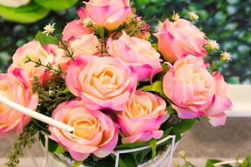 bouquet pink rose