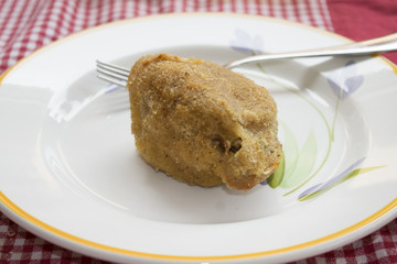 breaded chicken breast
