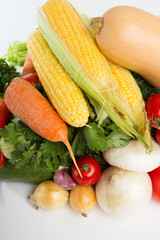 Fresh vegetables.