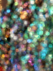 abstract background blurry shiny green and blue