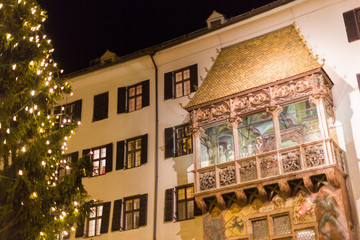Innsbruck Goldenes Dachl Weihnachten