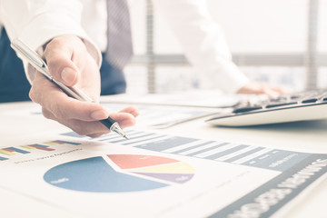 Man Analysis Business Report. Accounting