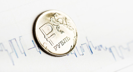 Ruble exchange rate on international stock exchanges.