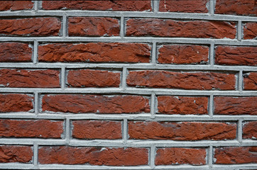 Brick wall texture (abstract background, vintage, grunge - conce