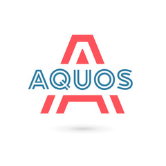 Letter A logo icon design template elements