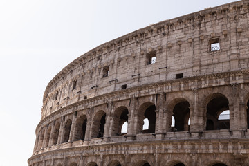 Naklejka premium facade Coliseum in Italy Rome
