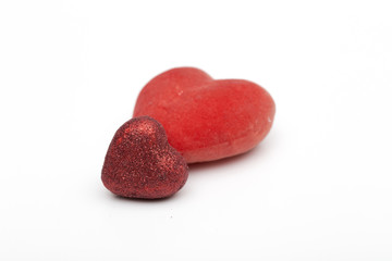 heart on a white background