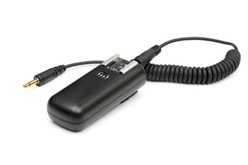 Synchronizer on the white background