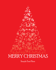 Snow Christmas Card - 97735529