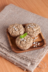 walnut muffins