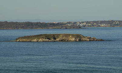 Small island in the sea