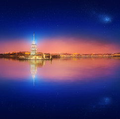 Fototapeta premium Maiden Tower or Kiz Kulesi Istanbul