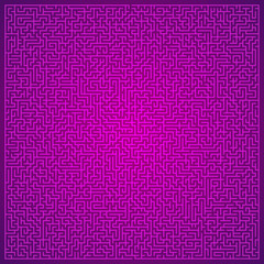 Vector Maze. Labyrinth with Entry and Exit.