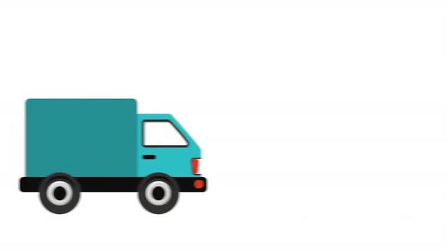 Transportation icon design, Video Animation