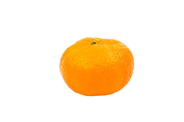 ripe tangerine isolated