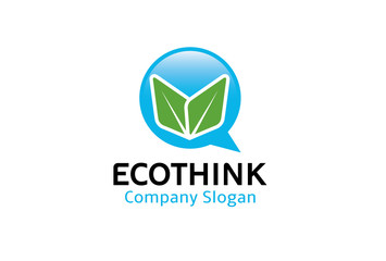Eco Think Design Illustration