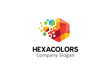 Hexa Colors Design Illustration