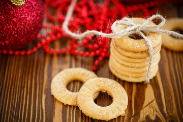 Christmas cookies and decoration 