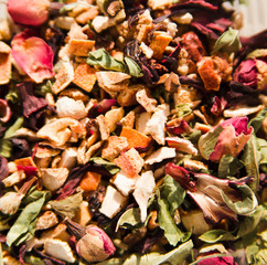 friut tea,dried tea leaves